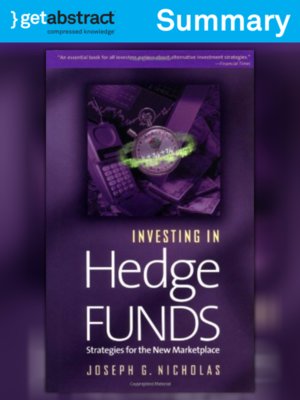 cover image of Investing in Hedge Funds (Summary)